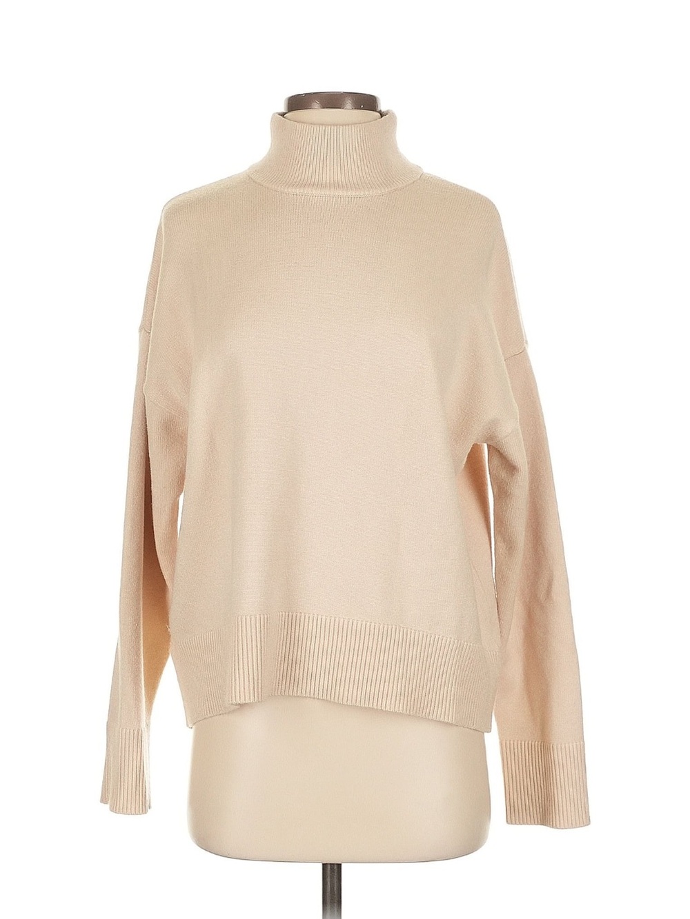 Bundle Lulus & Oak + Fort Cream Turtleneck oversized Sweater small